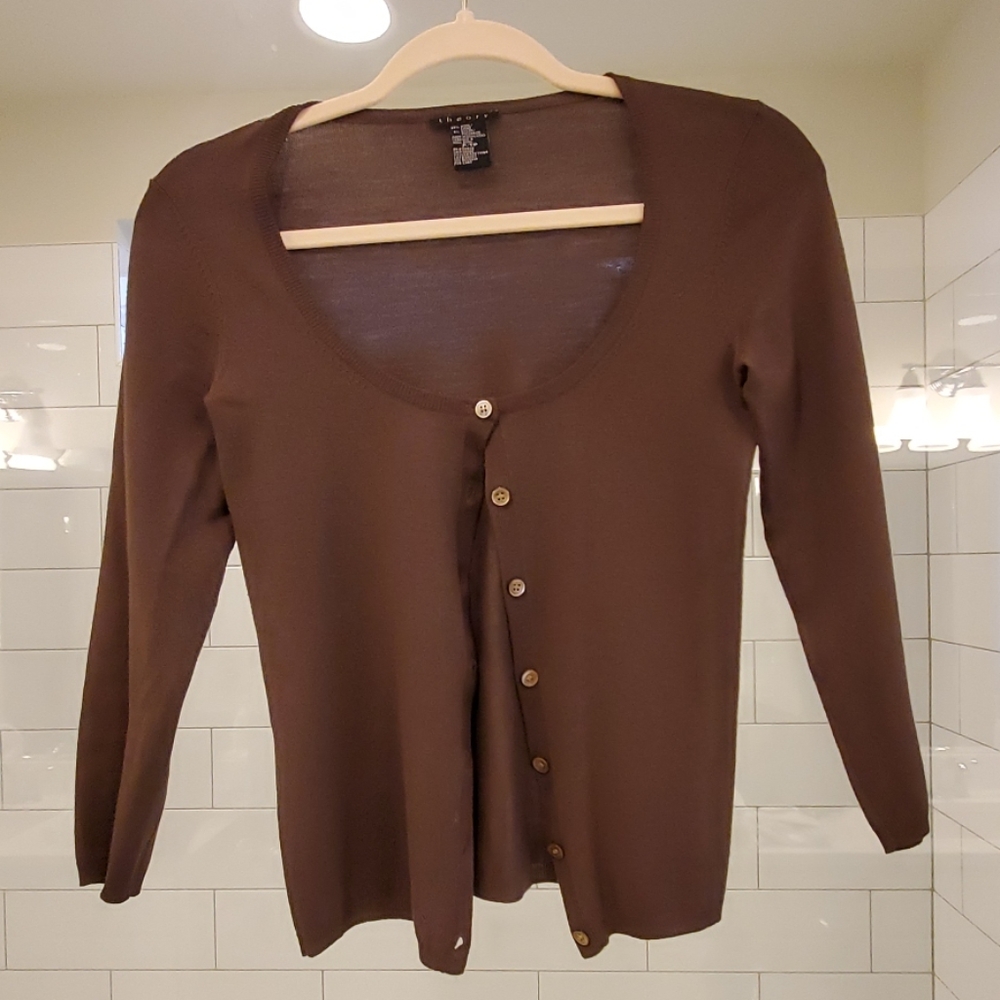 Theory wool cardigan